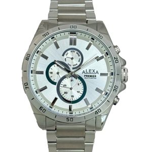 ساعت مچی مردانه الکسا مدل A0063 سیلور