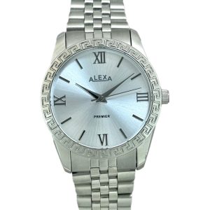 ساعت مچی مردانه الکسا مدل A0056 رنگ سیلور