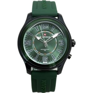 ساعت مچی زنانه ناویفورس مدل nf9256L مشکی و سبز