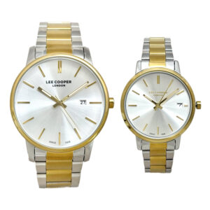 ساعت مچی ست ناویفورس مدل LC07446.230 و LC07447.230 سیلور طلایی